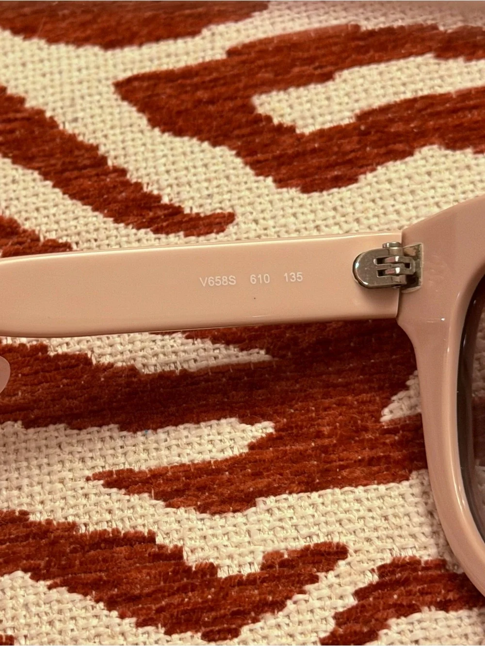 Valentino Rockstud Sunglasses in Blush Pink